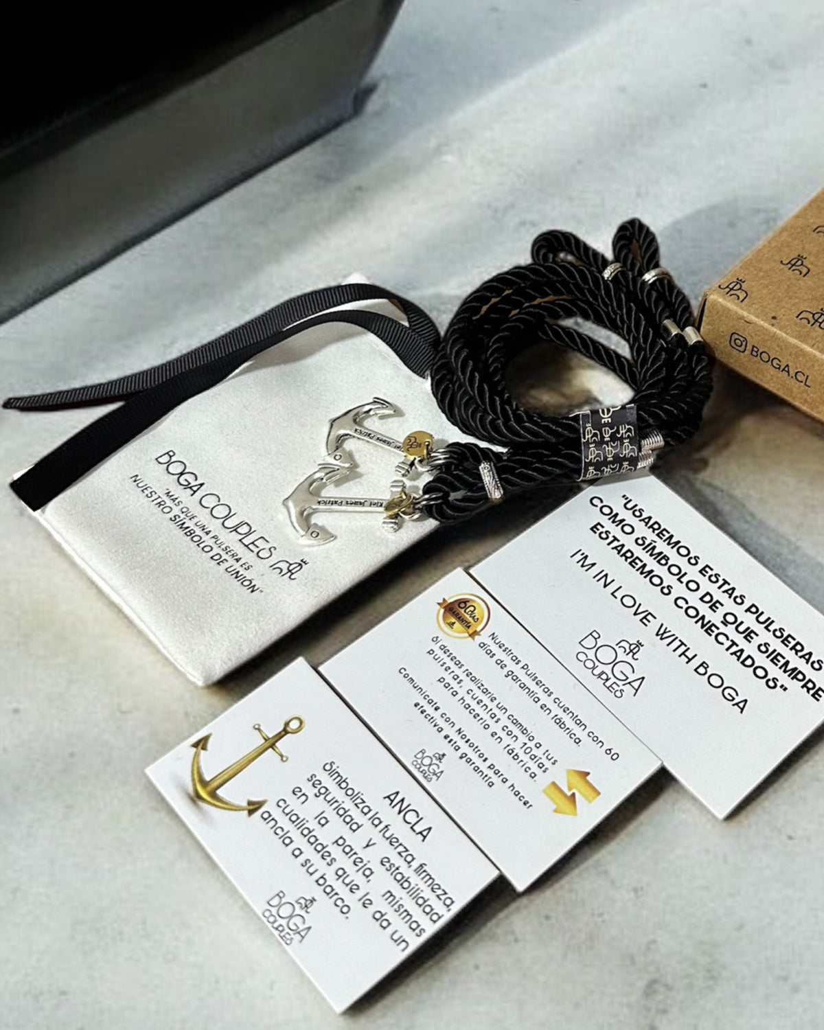 Pulseras De Anclas Para Parejas.