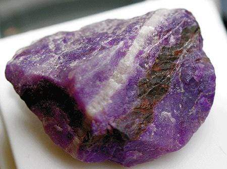 Pulseras de Distancia Jaspe Violeta y Howlita Blanca.