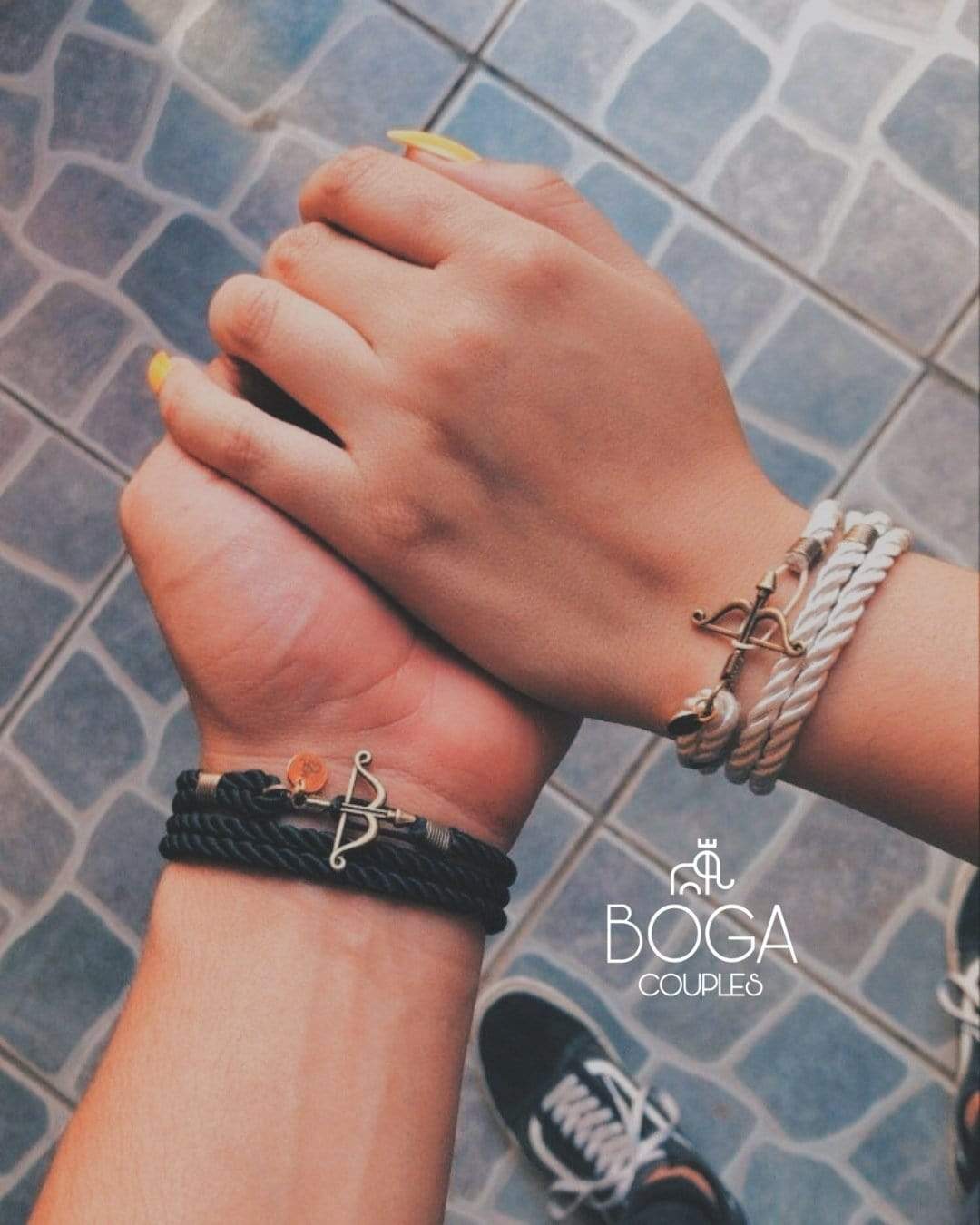 PULSERAS CLASICAS PARA PAREJAS Etiquetado boga bracelets - Boga Couples