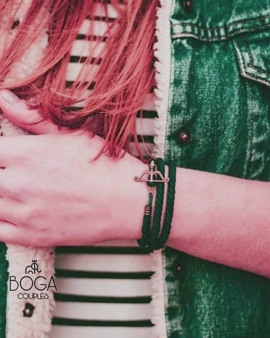 Pulsera de Arco y Flecha con Cordon
