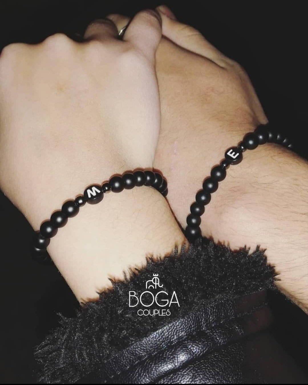 Pulseras de Piedras Naturales con iniciales