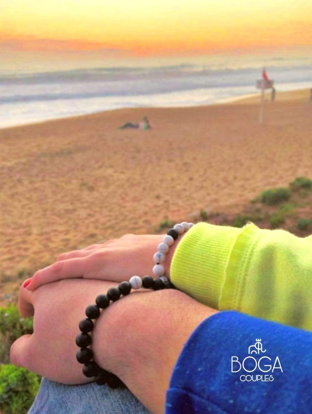 Pulseras de Distancia Onix y Howlita