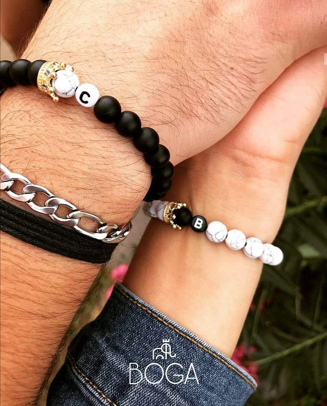 Coronas de Distancia con iniciales